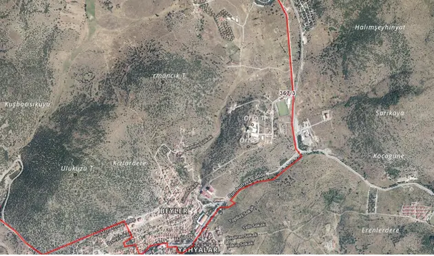 Ankara Çamlıdere Beyler Mahallesi 628 m² satılık konut arsa - Fotoğraf 2