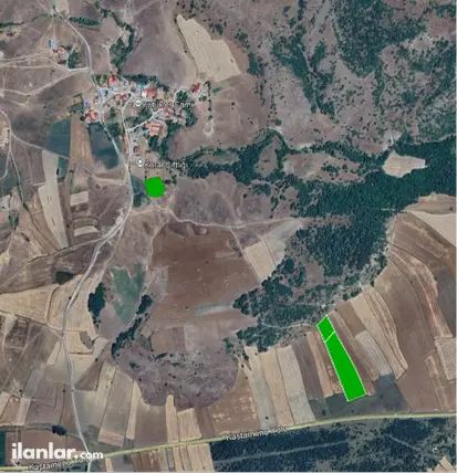 Kastamonu Merkez İbişler, Kadı Mahallesi 14.000 m² satılık tarla arsa - Fotoğraf 2