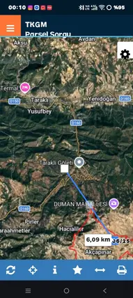 Sakarya Taraklı Akçapınar Mahallesi 1.441 m² satılık tarla arsa - Fotoğraf 3