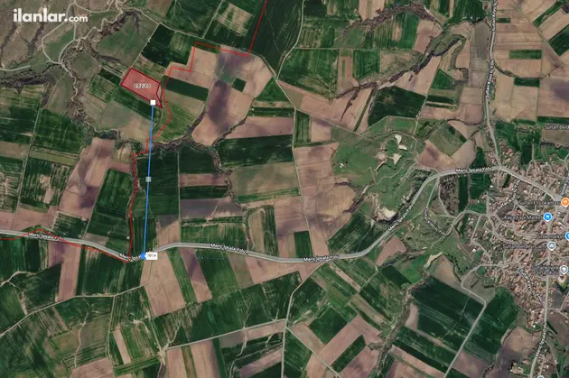 Edirne İpsala Balabancık Köyü Mahallesi 20.153 m² satılık tarla arsa - Fotoğraf 2