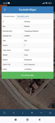 Aksaray Merkez Topakkaya, Medeni Mahallesi 740 m² satılık konut arsa - Fotoğraf 2