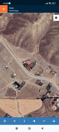Aksaray Merkez Topakkaya, Medeni Mahallesi 740 m² satılık konut arsa - Fotoğraf 3