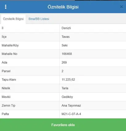 Denizli Tavas Seki Mahallesi 11.225 m² satılık tarla arsa - Fotoğraf 3