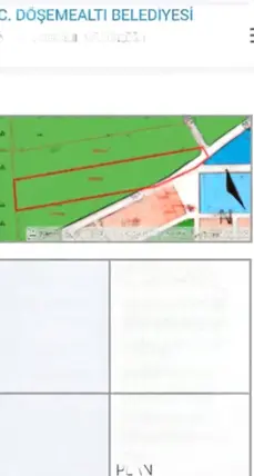 Antalya Döşemealtı Altınkale Mahallesi 1.540 m² satılık tarla arsa - Fotoğraf 3