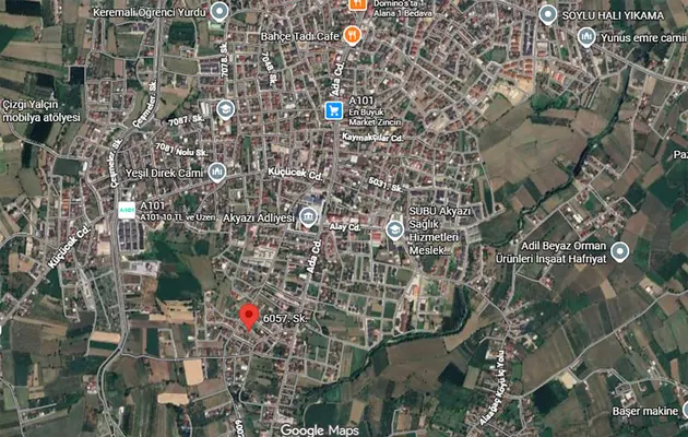 Sakarya Akyazı İnönü Mahallesi 488 m² satılık ticari + Konut arsa - Fotoğraf 3