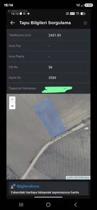 Sakarya Geyve Karacaören Mahallesi 2.451 m² satılık arazi arsa - Fotoğraf 2