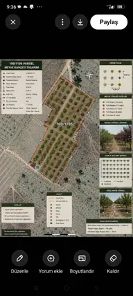 Denizli Acıpayam Avşar Mahallesi 2.848 m² satılık tarla arsa - Fotoğraf 3