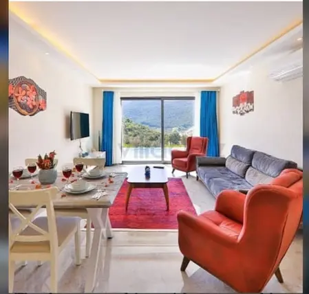 Antalya Kaş Sarıbelen Mahallesi 2+1 200 m² kiralık villa - Fotoğraf 2