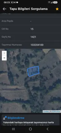 Bilecik Gölpazarı Kasımlar Köyü Mahallesi 684 m² satılık bağ & Bahçe arsa - Fotoğraf 3