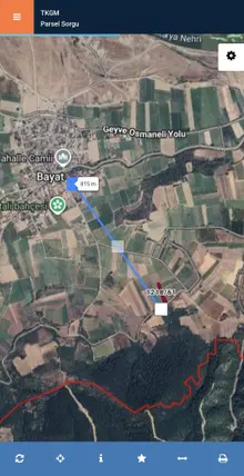 Sakarya Geyve Bayat Mahallesi 1.222 m² satılık tarla arsa - Fotoğraf 2