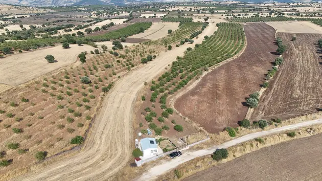 Manisa Kula İbrahimağa Mahallesi 34.900 m² satılık tarla arsa - Fotoğraf 3