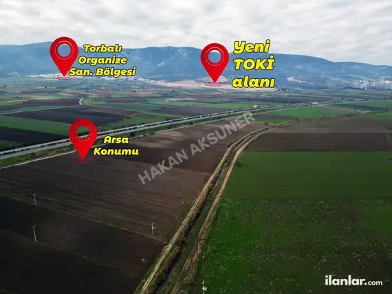 İzmir Torbalı Yeniköy Mahallesi 3.286 m² satılık tarla arsa - Fotoğraf 3