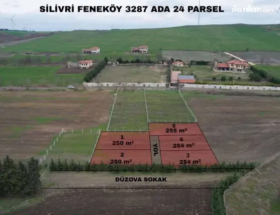 İstanbul Silivri Fener Mahallesi 250 m² satılık villa arsa - Fotoğraf 3