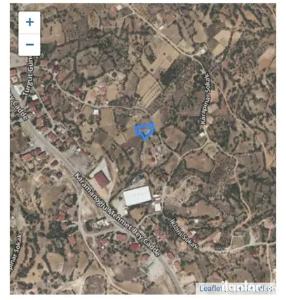 Karaman Ermenek Güneyyurt, Pınargözü Mahallesi 1.065 m² satılık tarla arsa - Fotoğraf 2