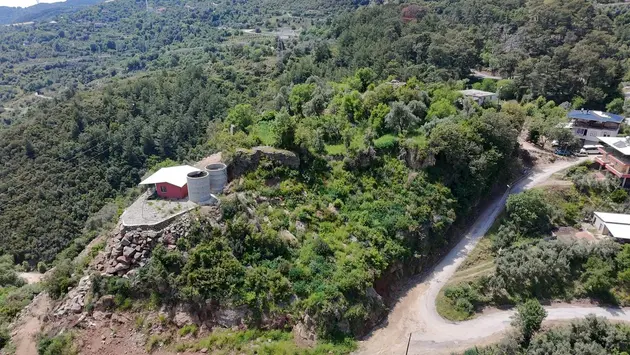 Antalya Alanya Burçaklar Mahallesi 776 m² satılık villa arsa - Fotoğraf 3