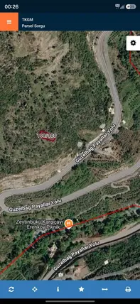 Antalya Alanya Güney Mahallesi 636 m² satılık villa arsa - Fotoğraf 3
