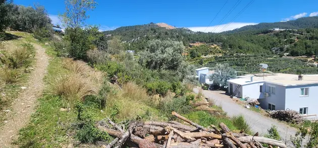Antalya Alanya Büyükpınar Mahallesi 500 m² satılık villa arsa - Fotoğraf 2