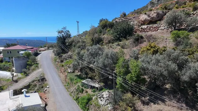 Antalya Alanya Büyükpınar Mahallesi 500 m² satılık villa arsa - Fotoğraf 3