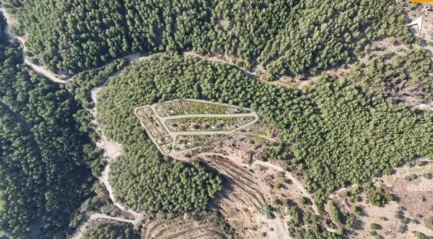 İzmir Menderes Efemçukuru Mahallesi 250 m² satılık arazi arsa - Fotoğraf 3