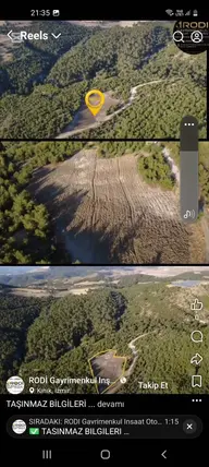 İzmir Kınık Taştepe Mahallesi 6.875 m² satılık tarla arsa - Fotoğraf 2