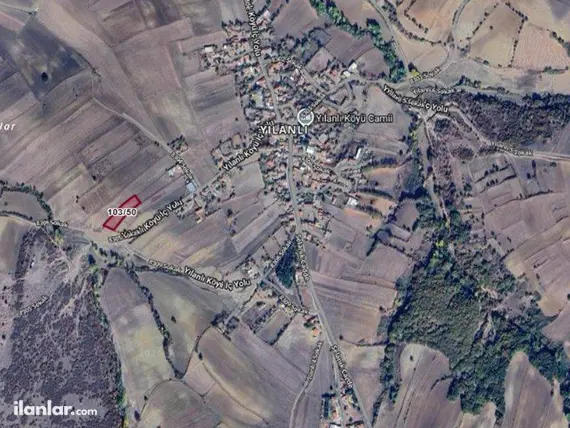 Tekirdağ Malkara Yılanlı Mahallesi 231 m² satılık tarla arsa - Fotoğraf 2