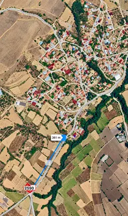 Denizli Çivril Tokça Mahallesi 1.375 m² satılık tarla arsa - Fotoğraf 2
