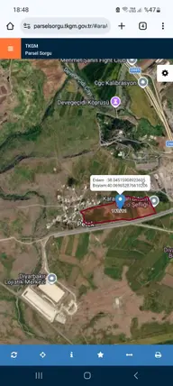 Diyarbakır Kayapınar Gözalan Mahallesi 2.500 m² satılık tarla arsa - Fotoğraf 3