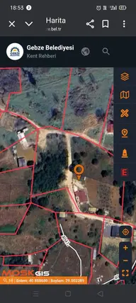Kocaeli Gebze Mollafenari Mahallesi 1.653 m² satılık sit Alanı arsa - Fotoğraf 2