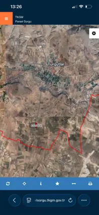 Kütahya Merkez Turgutlar Köyü Mahallesi 3.170 m² satılık tarla arsa - Fotoğraf 3