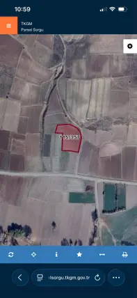Kütahya Merkez Turgutlar Köyü Mahallesi 3.421 m² satılık tarla arsa - Fotoğraf 2