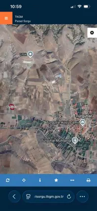 Kütahya Merkez Turgutlar Köyü Mahallesi 3.421 m² satılık tarla arsa - Fotoğraf 3