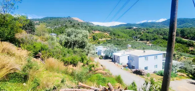 Antalya Alanya Büyükpınar Mahallesi 500 m² satılık villa arsa - Fotoğraf 3