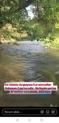 Denizli Acıpayam Karaismailler Mahallesi 2.045 m² satılık tarla arsa - Fotoğraf 2