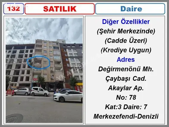 Denizli Merkezefendi Değirmenönü Mahallesi 2+1 140 m² satılık daire - Fotoğraf 3