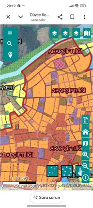 Düzce Merkez Arapçiftliği Mahallesi 387 m² satılık villa arsa - Fotoğraf 2