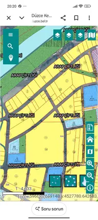 Düzce Merkez Arapçiftliği Mahallesi 387 m² satılık villa arsa - Fotoğraf 3