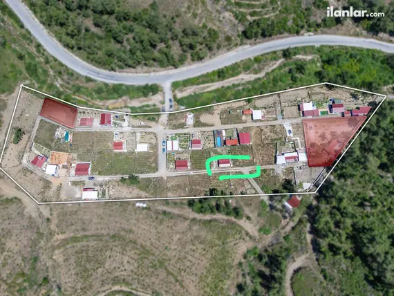 İzmir Menderes Yeniköy Mahallesi 300 m² satılık bağ & Bahçe arsa - Fotoğraf 2