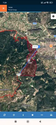 Bilecik Osmaneli Balçıkhisar Köyü Mahallesi 5.534 m² satılık tarla arsa - Fotoğraf 2