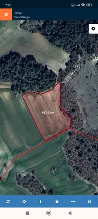 Bilecik Osmaneli Balçıkhisar Köyü Mahallesi 5.534 m² satılık tarla arsa - Fotoğraf 3
