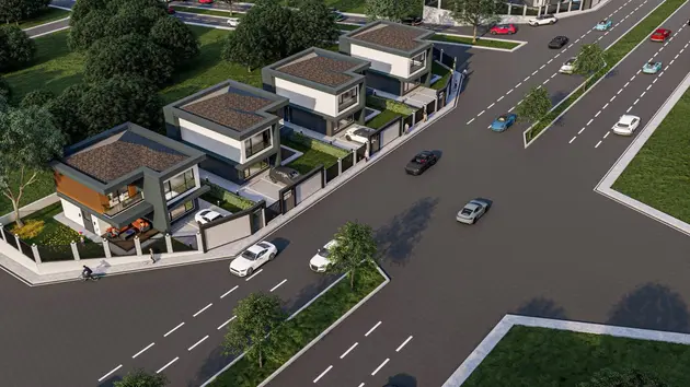 Kayseri Melikgazi Gesi Fatih Mahallesi 4+1 240 m² satılık villa - Fotoğraf 2