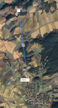 Tekirdağ Malkara Yenidibek Mahallesi 2.117 m² satılık tarla arsa - Fotoğraf 2