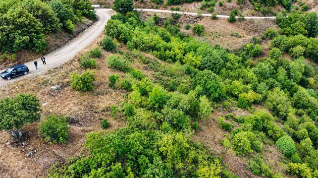 Çanakkale Biga Kazmalı Köyü Mahallesi 2.362 m² satılık tarla arsa - Fotoğraf 2