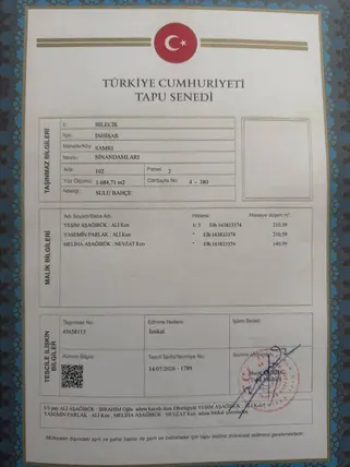 Bilecik İnhisar Koyunlu Köyü Mahallesi 19.500 m² satılık bağ & Bahçe arsa - Fotoğraf 3