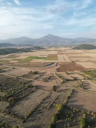 Denizli Tavas Kızılca Mahallesi 977 m² satılık bağ & Bahçe arsa - Fotoğraf 2