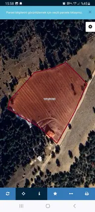 Afyonkarahisar Başmakçı Çığrı, Yukarı Mahallesi 12.900 m² satılık bağ & Bahçe arsa - Fotoğraf 2