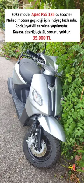 Apec PS5 125 CC SCOOTER