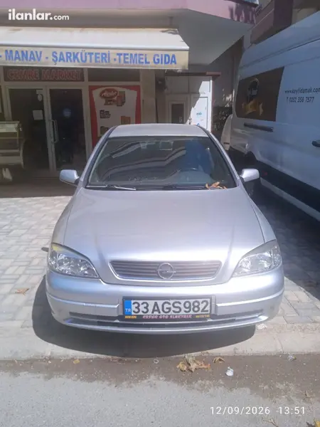 2001 Opel Astra 1.6 benzin & LPG manuel otomobil - Fotoğraf 1