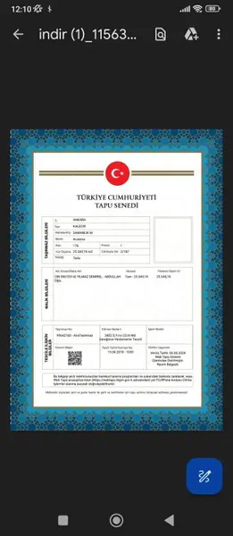 Marjinal tarim arazisi yazisi Alınmış kök Tapu Tarla