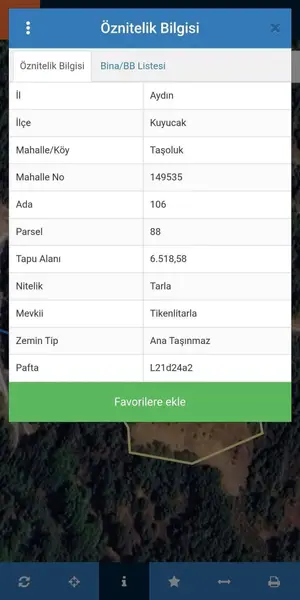 KUYUCAK TAŞOLUK MAH. 6.518 M2 TARLA SATILIKTIR