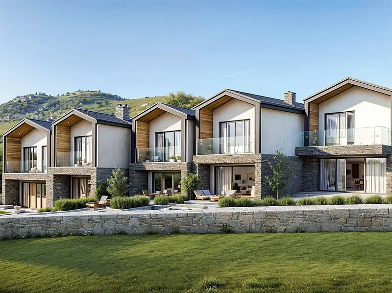 Havran Tarlabaşında 5 adet villa arsası